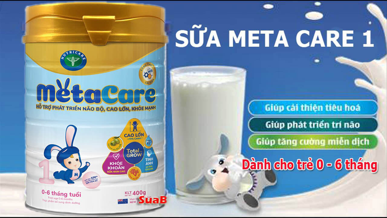 Sữa Meta Care 1 900g