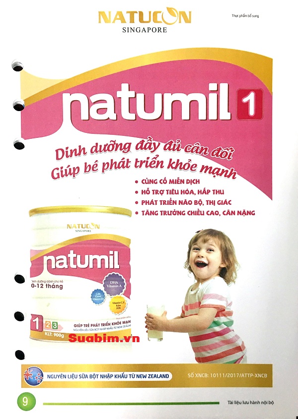 Sữa Natumil số 1