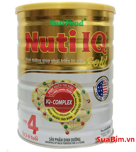 Sữa Nuti IQ Gold Step 4