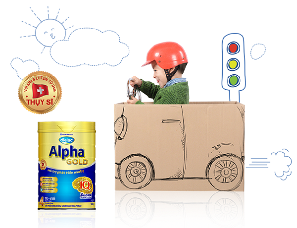 Sữa Dielac Alpha Step 4 giúp bé thông minh hơn, sáng tạo hơn