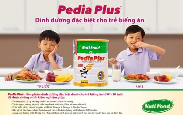 Sữa Nuti Pedia Plus, dinh dưỡng đặc biệt cho trẻ biếng ăn