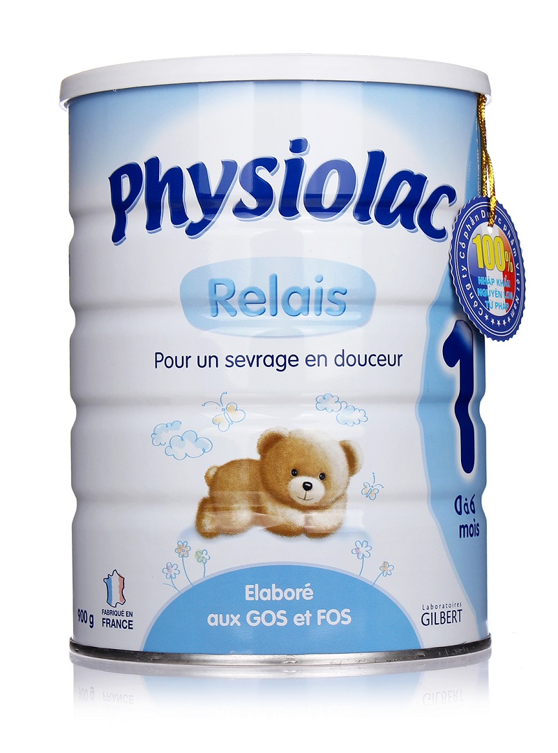 Sữa Physiolac số 1 nhập khẩu nguyên lon từ Pháp