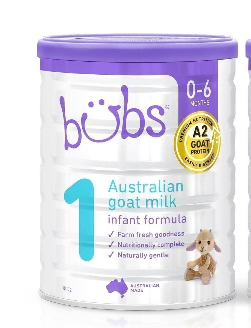 Sữa dê bubs số 1 cho bé 0-6 tháng tuổi