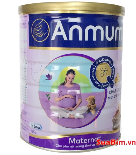 Sữa Anmum bổ sung các dưỡng chất cho thai kỳ khỏe mạnh