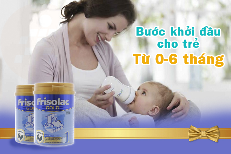 Sữa Frisolac Gold 1 ổn định đường tiêu hóa tốt nhất