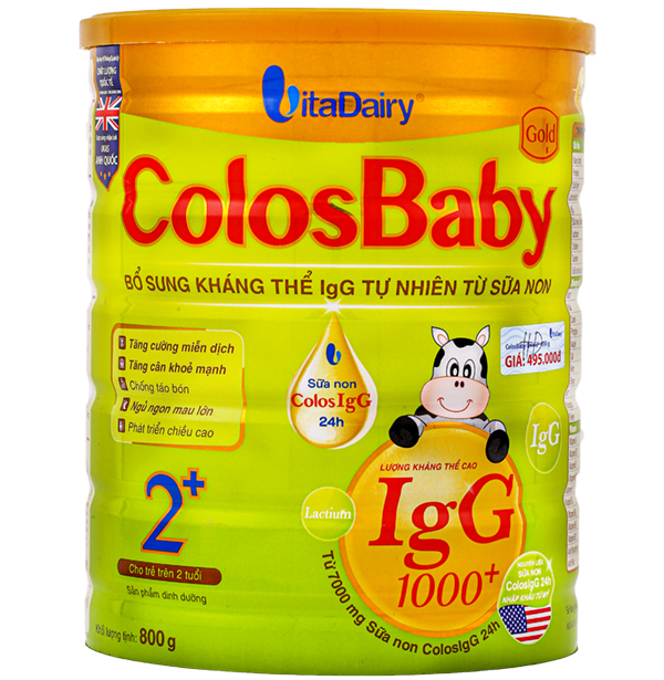 Sữa Colosbaby Gold 2+ ( Cho Bé Trên 2 tuổi )