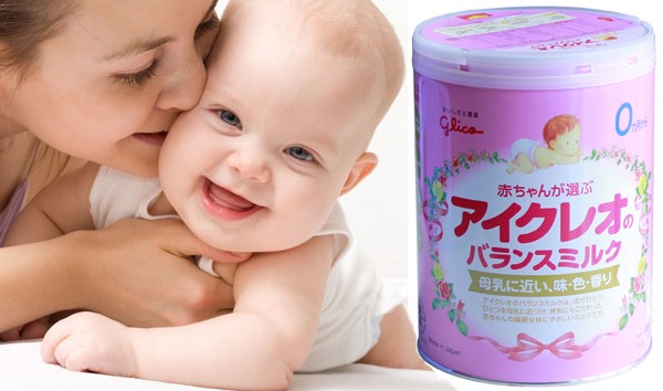 Sữa Glico Icreo giống sữa mẹ 90% giúp bé phát triển tự nhiên toàn diện2