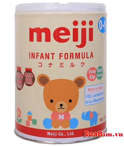 Sữa Meiji Infant Formula số 0 dành cho bé 0-12 tháng hàng nhập khẩu