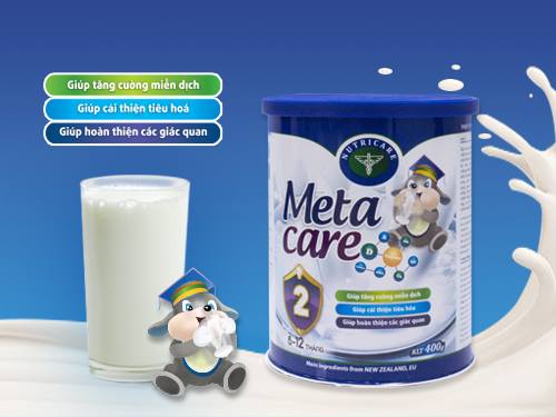 Sữa Meta Care giúp bé phát triển chiều cao và cân nặng, sale giá sốc tại sữa bỉm1