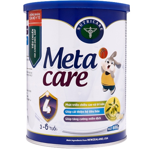 Sữa Meta Care cung cấp dinh dưỡng tối ưu cho bé thấp còi phát triển tốt1