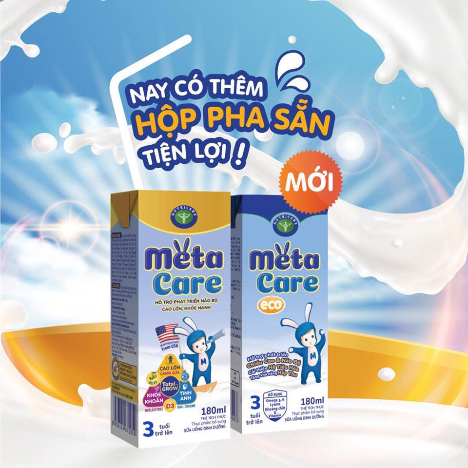 Chia sẻ với bạn thông tin hữu ích công dụng sữa meta care3