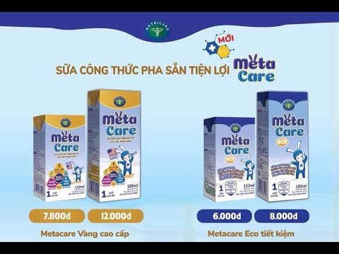 Vì sao mẹ nên chọn sữa meta care theo độ tuổi?