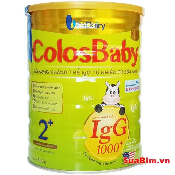 Sữa Colosbaby 2+