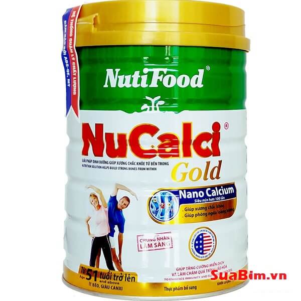 Sữa Nucalci Gold 