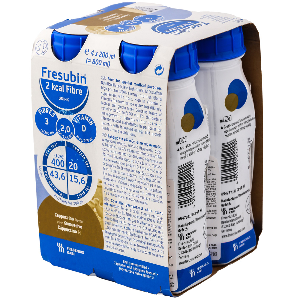 Sữa Fresubin 2 Kcal Fibre 200ml