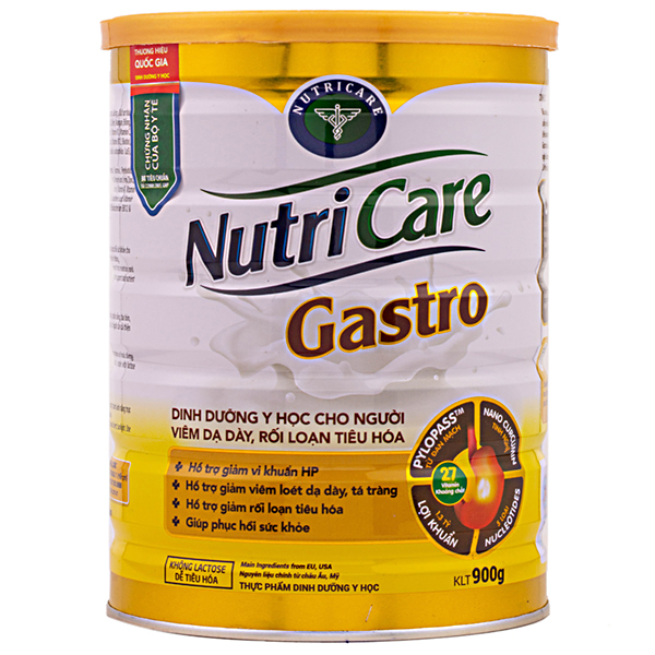 Sữa NutriCare Gastro 900g