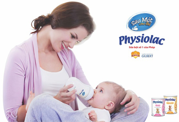 sữa physiolac cho trẻ từ 0-6 tháng tuổi