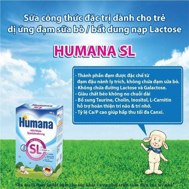 Công dụng tuyệt vời của sữa humana dành cho trẻ dị ứng đạm sữa bò