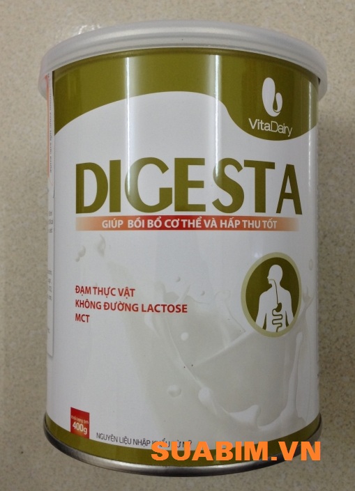 Sữa Digesta 400g với đạm và chất béo thủy phân gúp tăng hấp thu lên 40% được viện dinh dưỡng khuyên dùng cho bệnh nhân ung thư