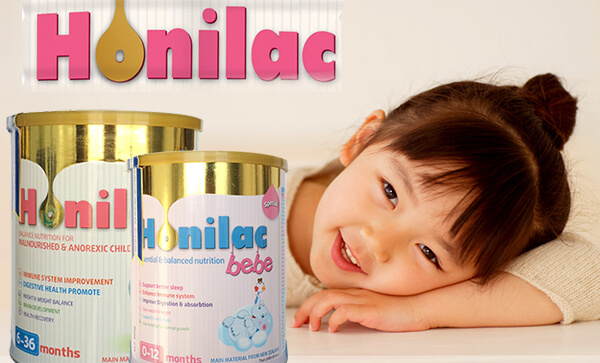 Sữa Honilac trị biếng ăn giúp bé tăng cân khỏe mạnh