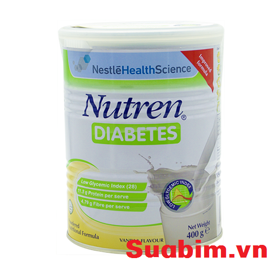 Sữa Nutren Diabetes dinh dưỡng cho người tiểu đường