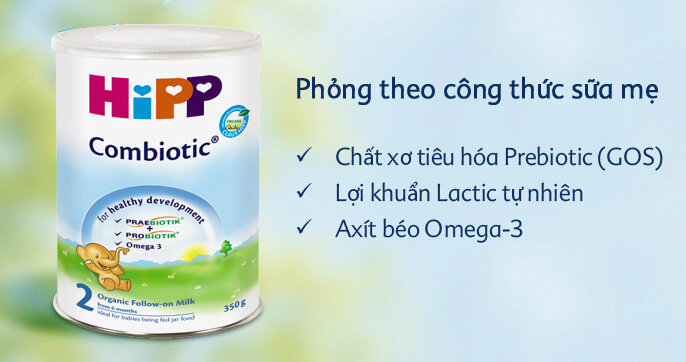 Sua Hipp tot nhu sua me