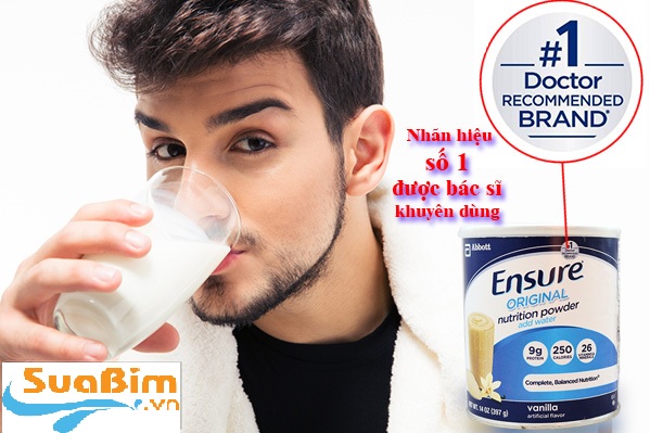 Sữa Ensure Gold nhãn hiệu số 1 được bác sĩ khuyên dùng