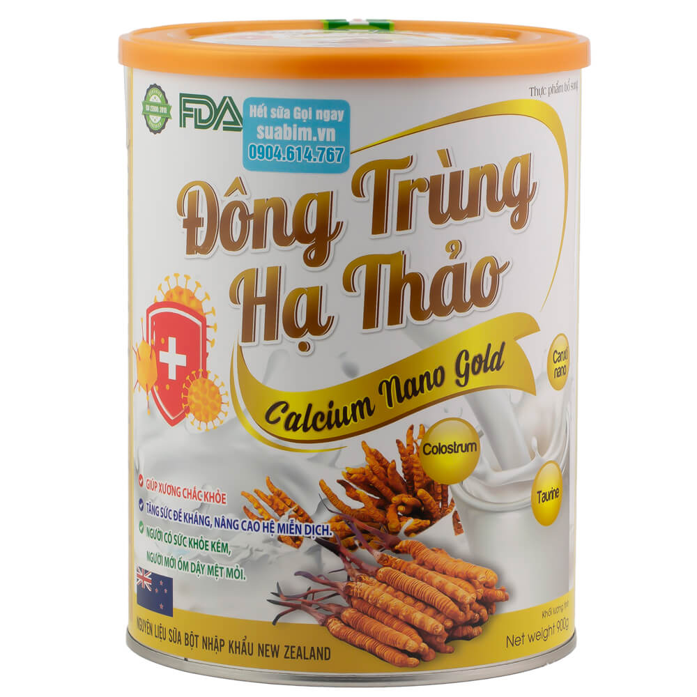 Sữa non đông trùng hạ thảo 900g