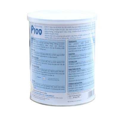 Có nên cho trẻ sử dụng sữa p100 của viện dinh dưỡng không?1
