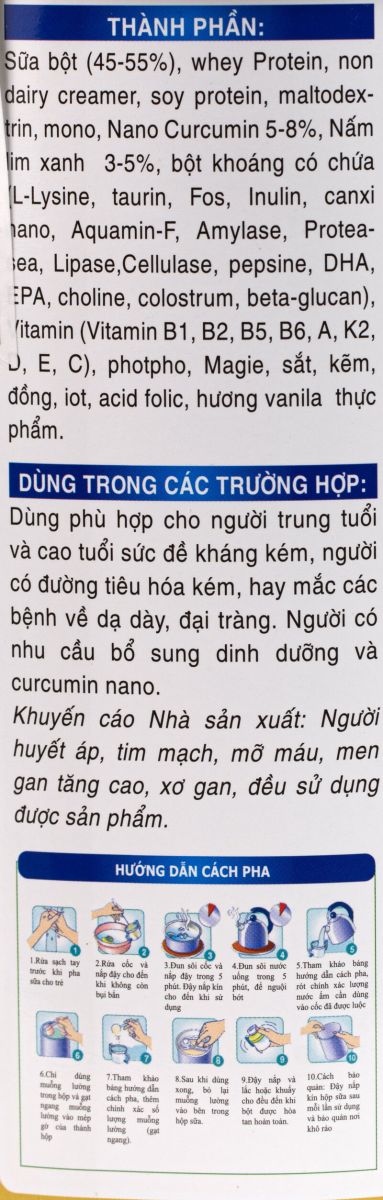 công dụng của sữa 