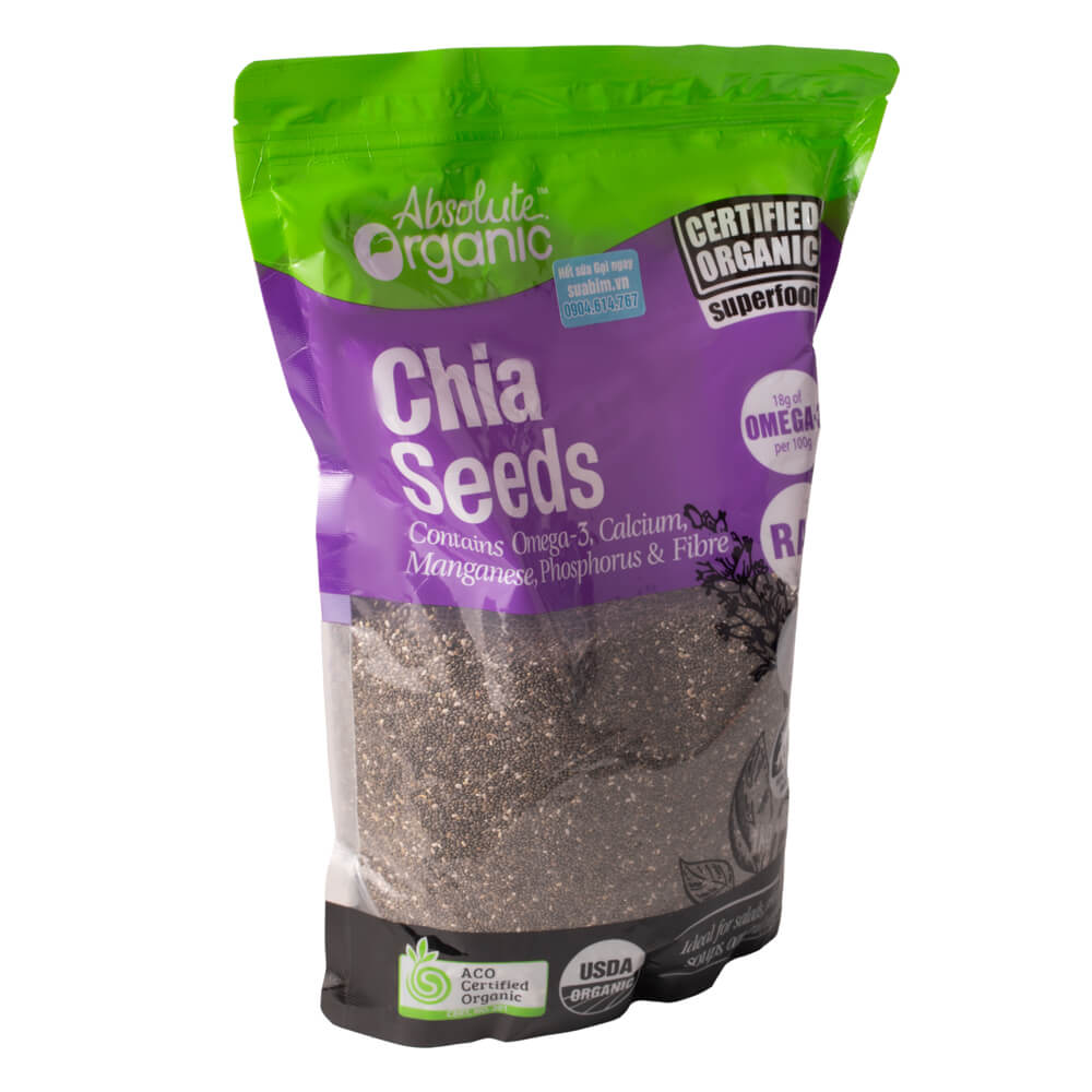 hình ảnh hạt chia úc tím 1kg