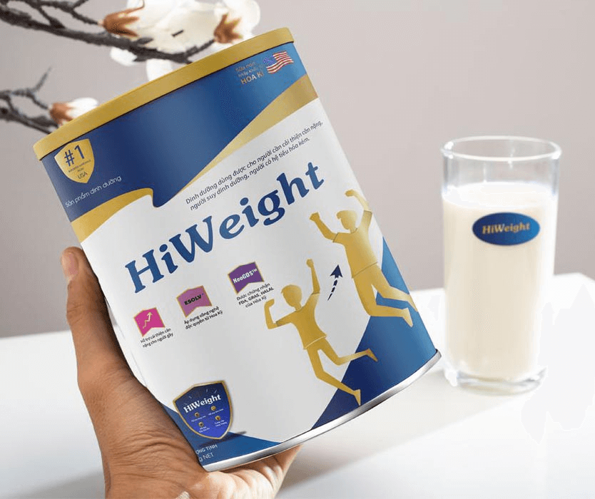 Sữa hiweight tăng cân cho người gầy hiệu quả