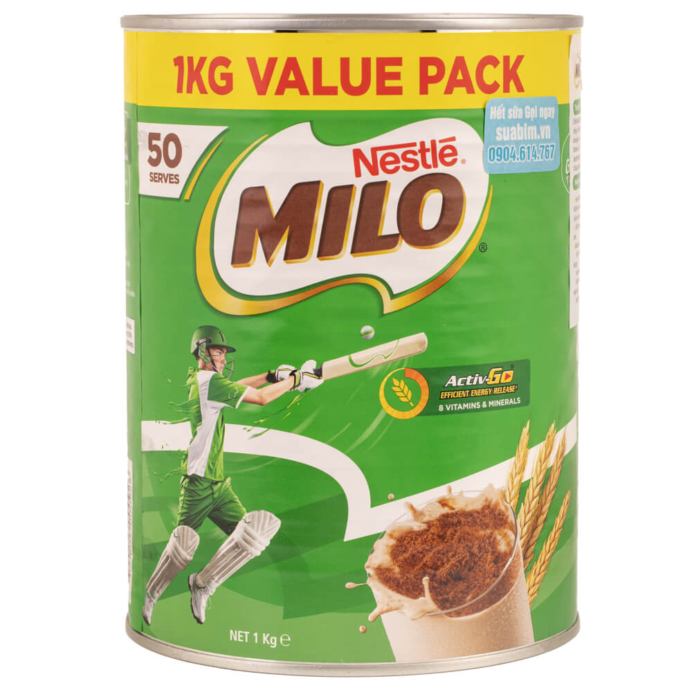 sữa milo úc 1kg