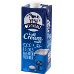 Sữa tươi Devondale nguyên kem 1L (10 hộp/thùng)