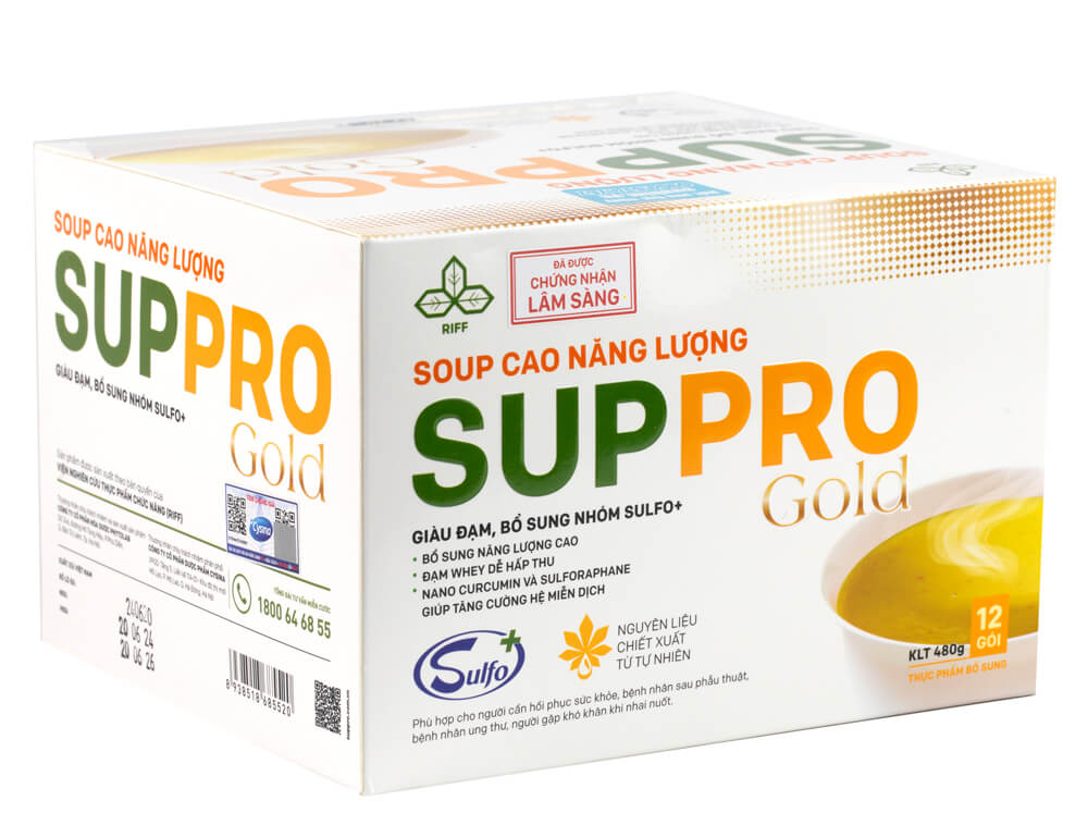 Soup cao năng lượng soupro gold