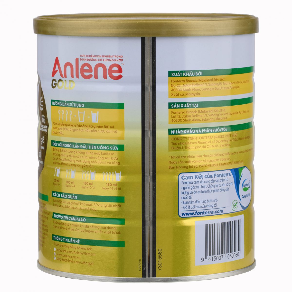 Sữa anlene gold 800g-02