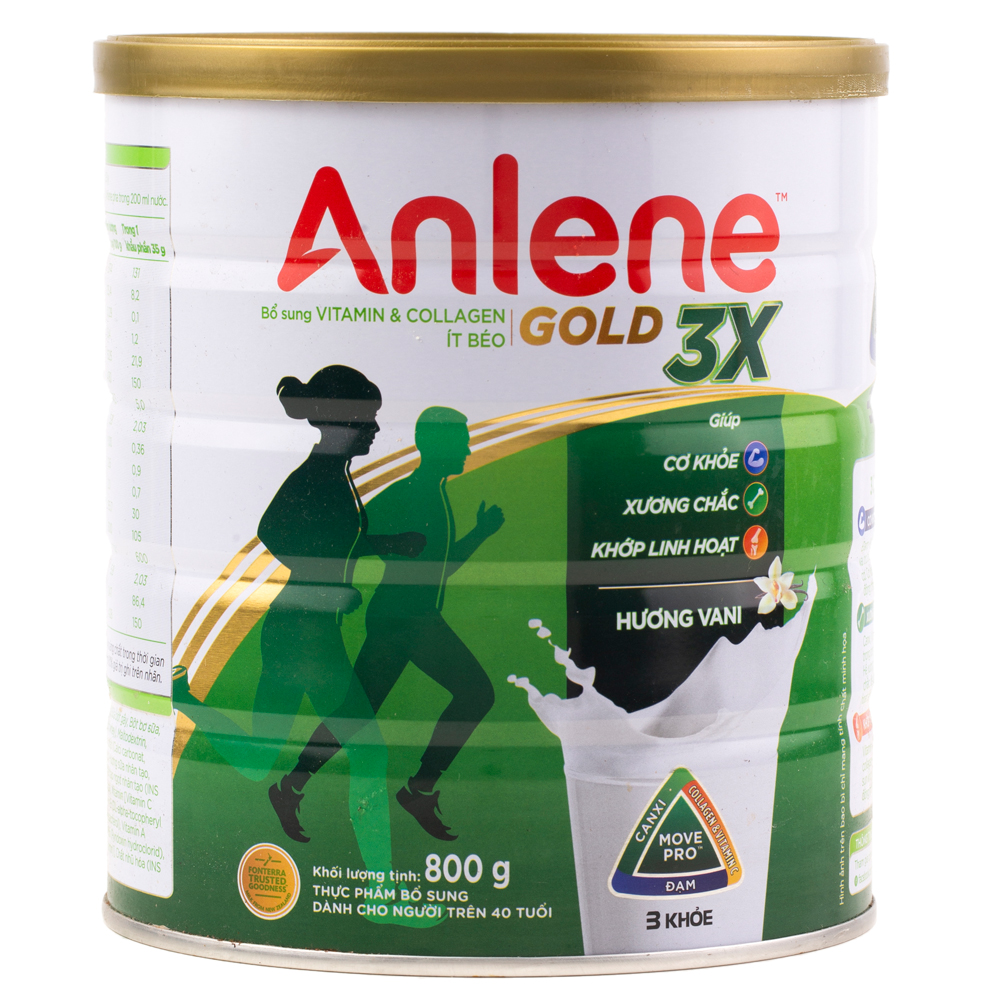 Sữa Anlene Gold 800g cho người trên 40 tuổi
