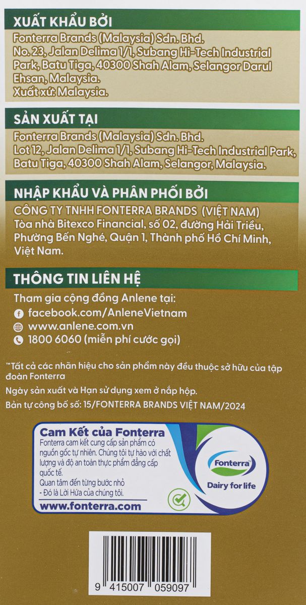 sữa anlene gold hộp giấy 1,2kg 06