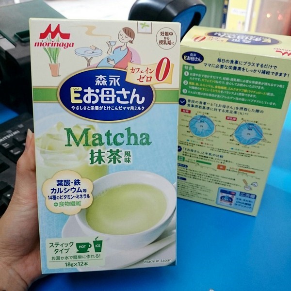 Sữa bầu Morinaga vị trà xanh