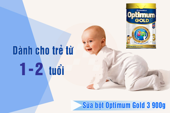 Sữa Optimum Gold 3 cho trẻ từ 1-2 tuổi