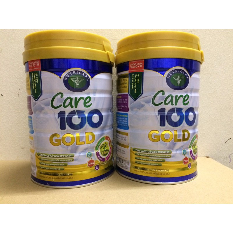 Chia sẻ một số review sữa care 100 gold