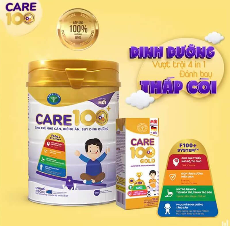 Sữa care 100 gold bán ở đâu Hà Tĩnh có mức giá thành hợp lý nhất?1