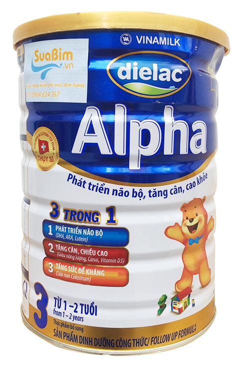 Sữa Dielac Alpha Có Tốt Không, Có Tăng Cân Không, Giá bao nhiêu?