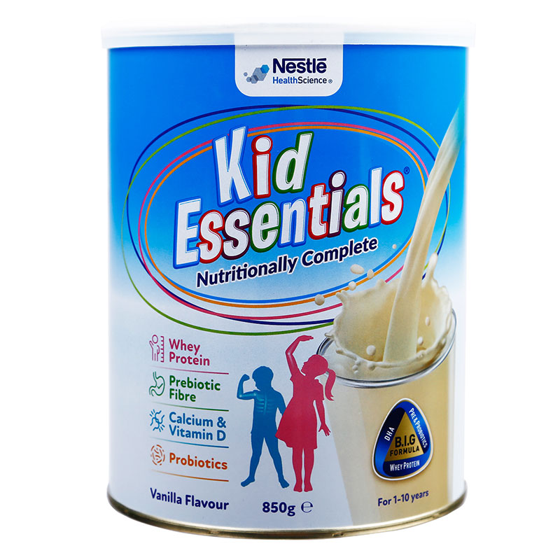 Sữa Kid Essentials 800g của Úc tăng cân cho bé 1-10 tuổi