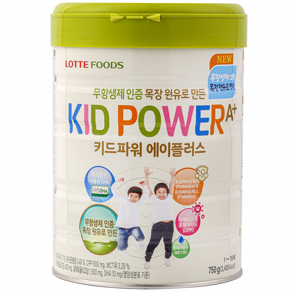 Sữa Kid Power A+ Lotte Hàn Quốc