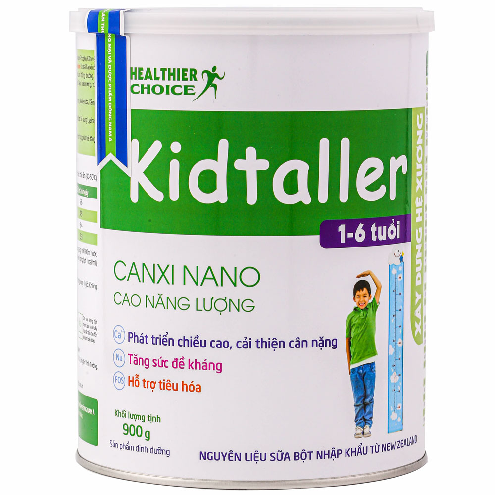 Sữa Kidtaller tăng chiều cao cho bé 1 tuổi trở lên