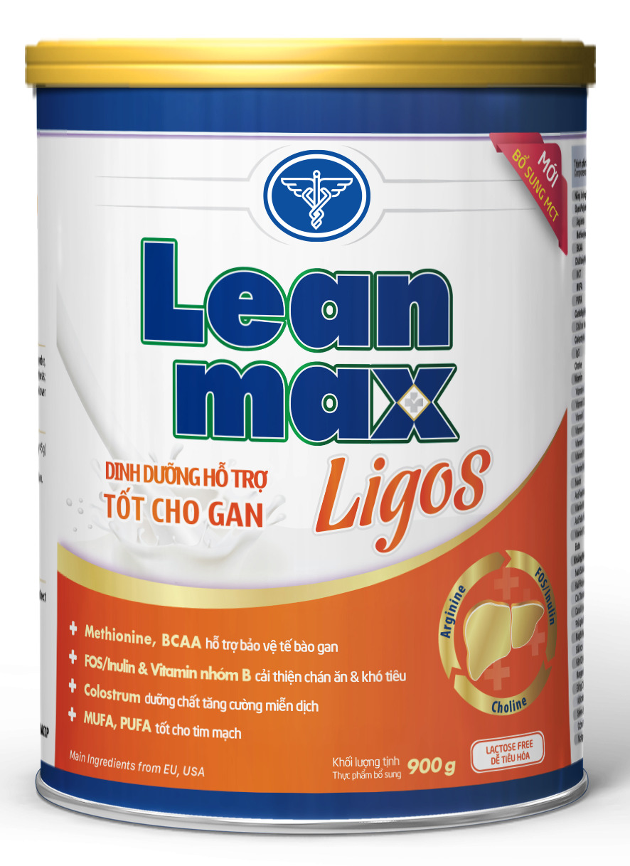 Sữa Lean max ligos dinh dưỡng dành cho người bệnh gan