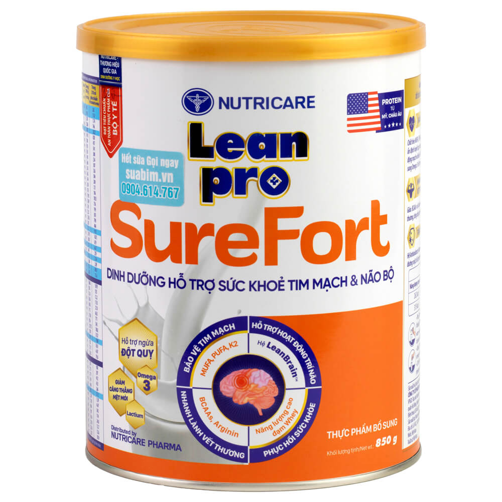 sữa leanpro surefort 900g