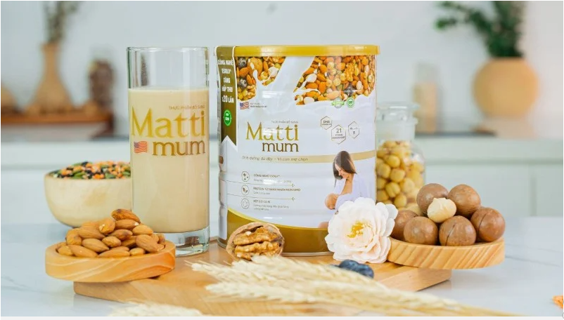 Hình ảnh sữa bầu matti mum