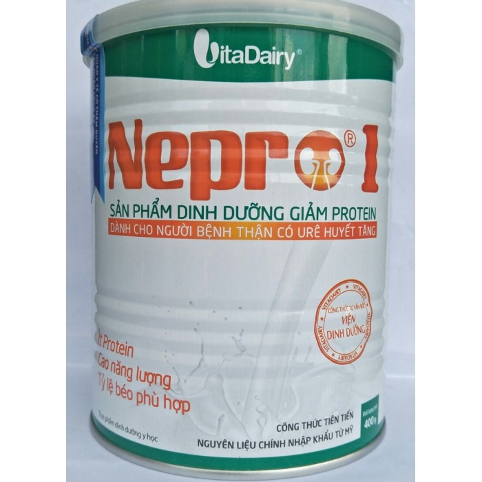 Sữa nepro 1 400gr nguồn dinh dưỡng hữu hiệu dành cho người bệnh thận1